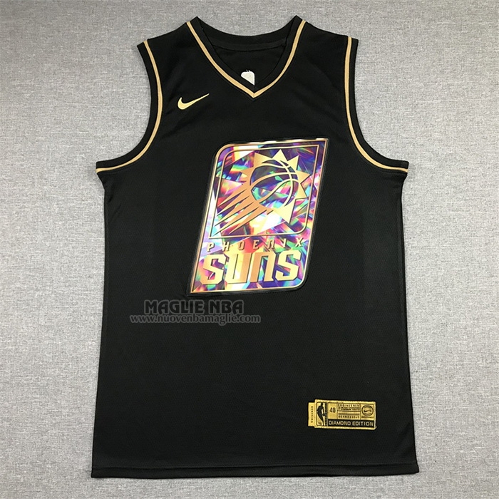 Maglia
 Devin Booker NO 1 Phoenix Suns Golden Edition 2021-22 Nero
